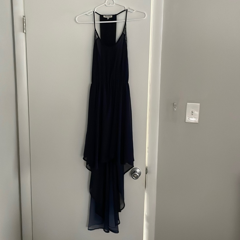 Zara high low ombré bottom dress